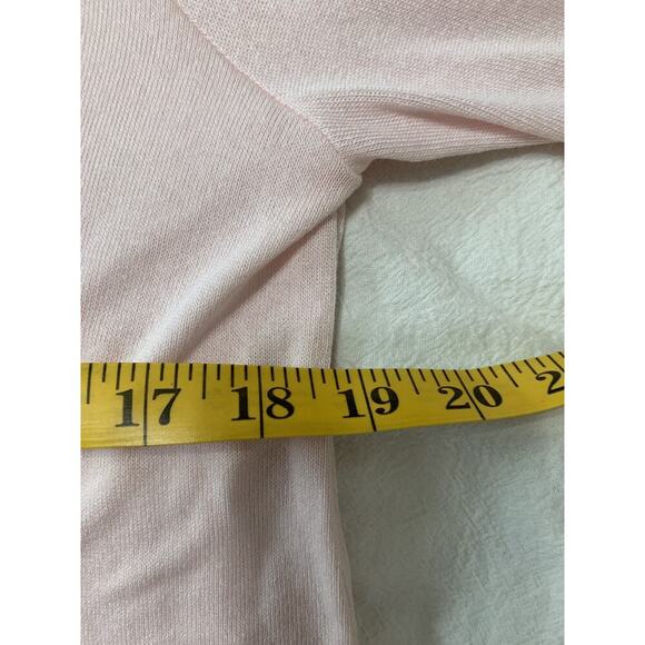 J Jill WEAREVER COLLECTION Pink Open FRONT CARDIGAN SIZE MEDIUM Beachy Resort - Picture 4 of 9